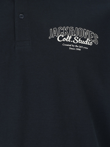 mėlyna Jack & Jones Plus Marškinėliai 'JJMAKOTO'