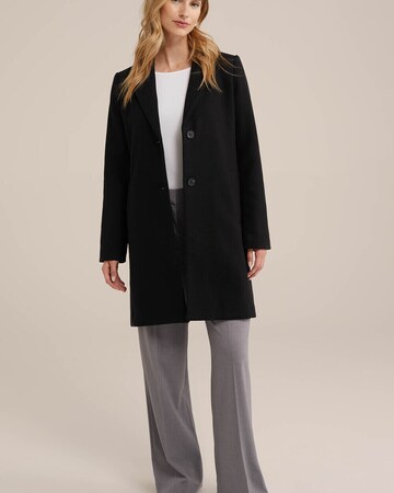 Cappotto di mezza stagione di WE Fashion in nero: frontale