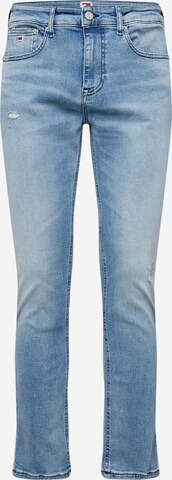 Coupe slim Jean 'AUSTIN SLIM TAPERED' Tommy Jeans en bleu : devant