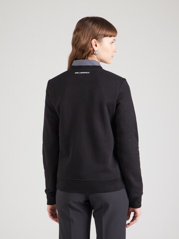 Karl Lagerfeld Sweatshirt 'Ikonik 2.0' i sort