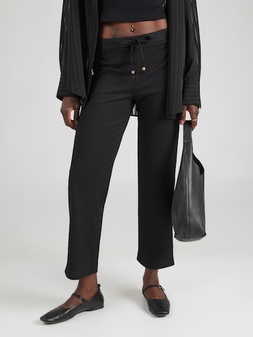 Hailys regular Παντελόνι 'No44vi' σε μαύρο: μπροστά