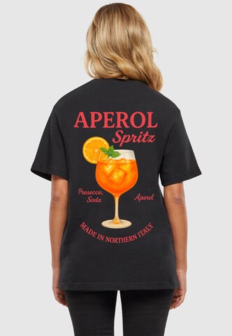 Merchcode Paita 'Aperol Spritz' värissä musta: etupuoli