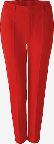 OUI Pleated Pants 'FEYLIA' in Red: front