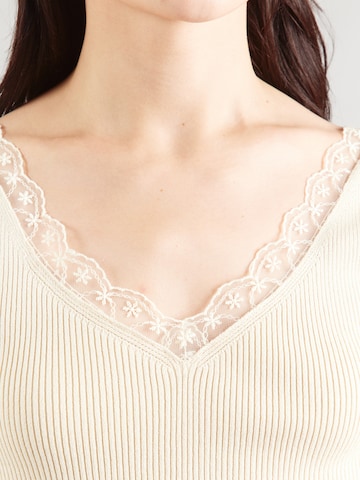 Tops en tricot 'JDYNANNA' JDY en beige