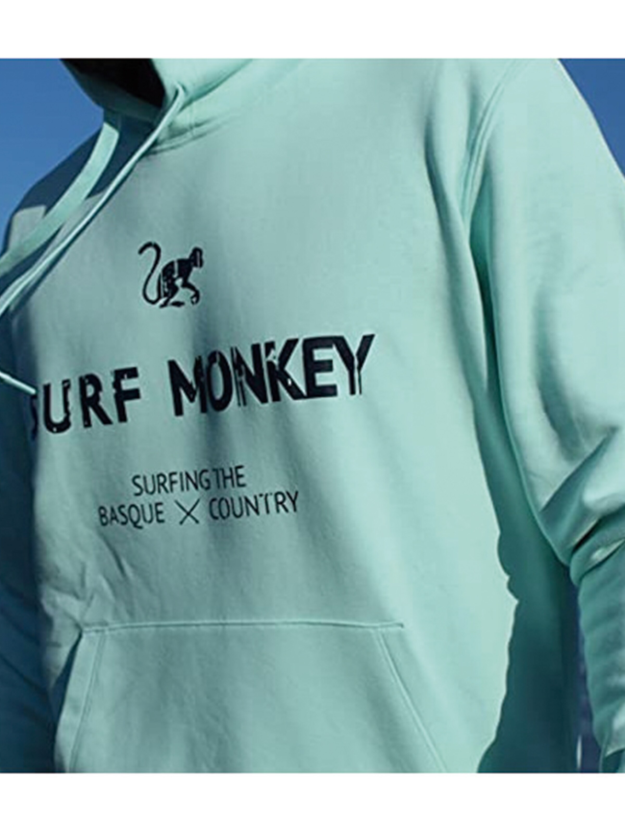 Surf Monkey - Sudadera en azul