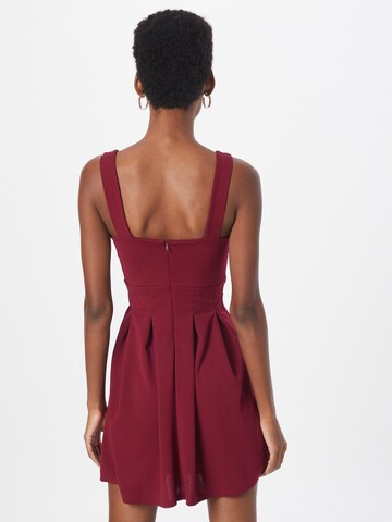 Robe de cocktail WAL G. en rouge