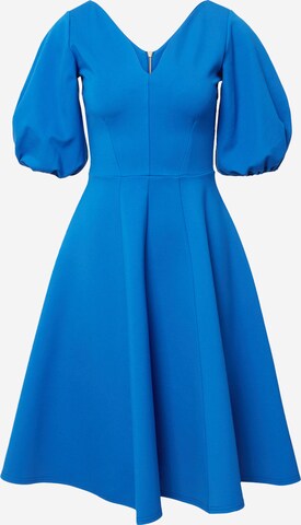 Closet London Dress in Blue: front