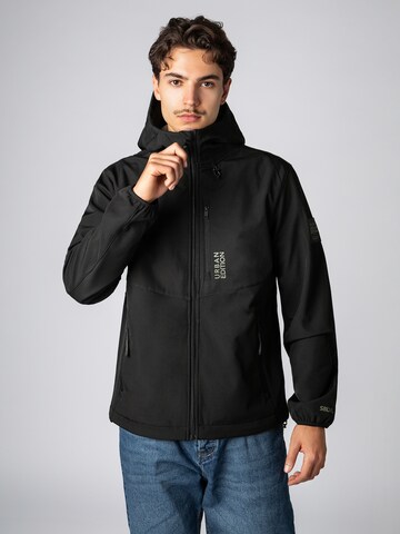 Sublevel Übergangsjacke in Schwarz: Vorderseite