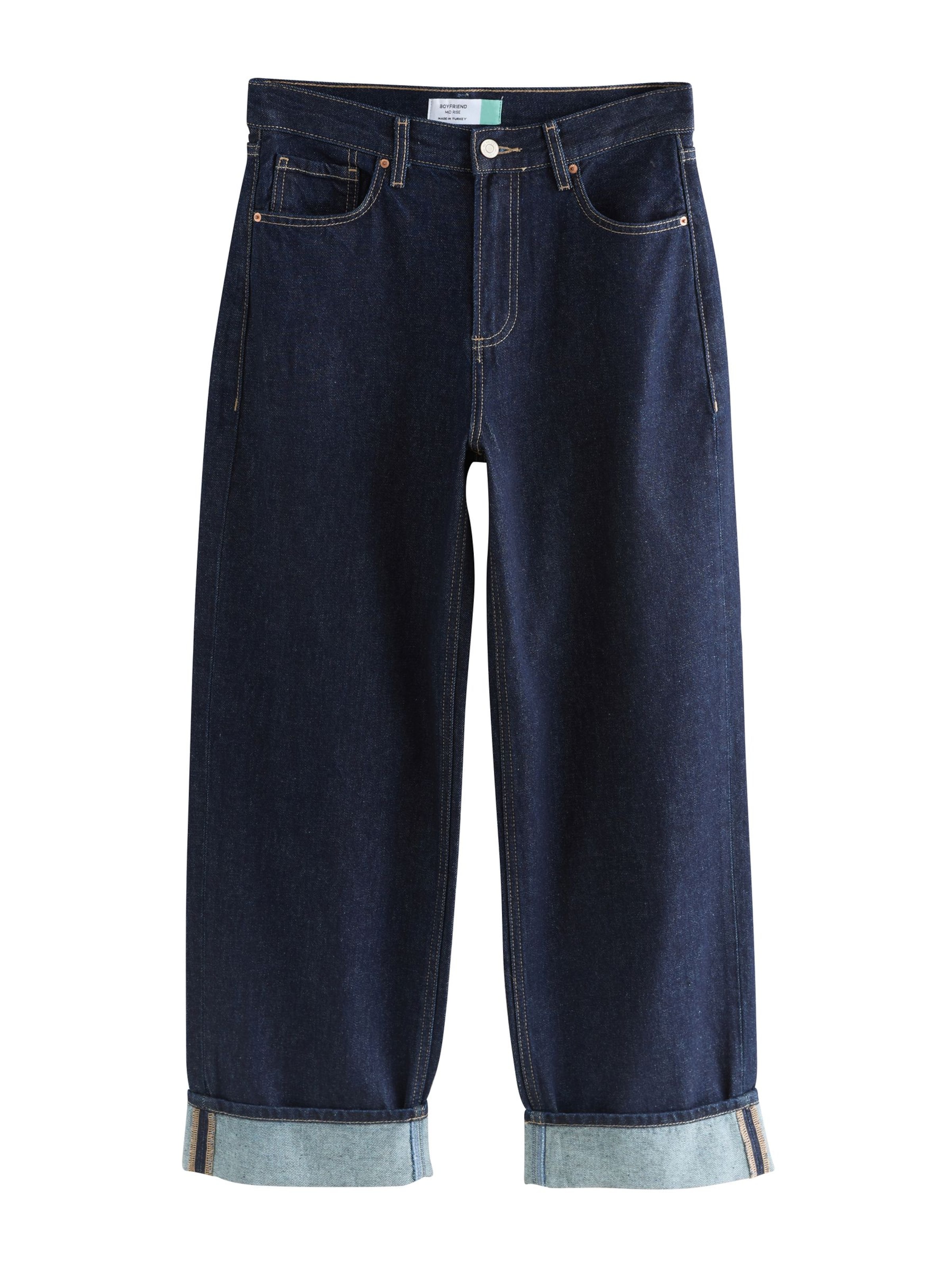 Next Wide Leg Jeans in Blau: Vorderseite