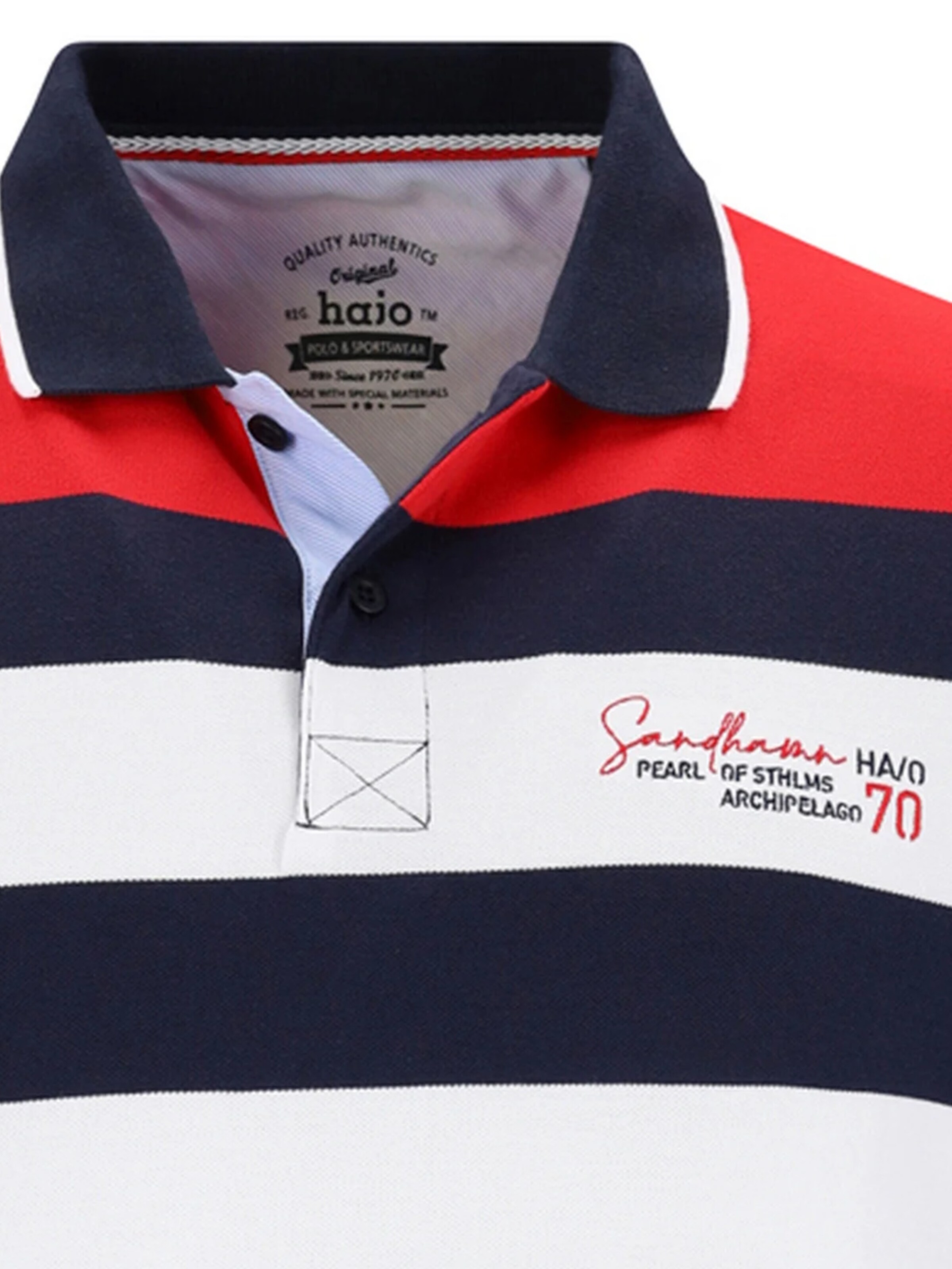 HAJO Shirt 'Stay Fresh' in Blue