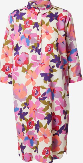 Smith&Soul Shirt dress in Cream / Olive / Light purple / Salmon, Item view