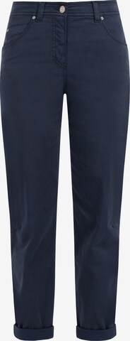 Recover Pants Tapered Pants 'Cara' in Blue: front