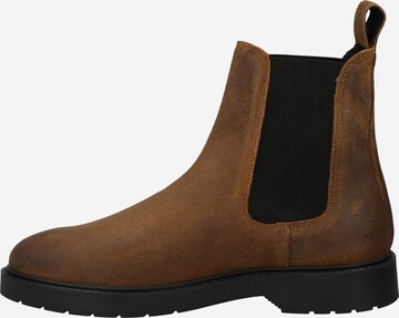 SELECTED HOMME Chelsea Boots 'Tim' in Brown