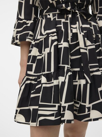 VERO MODA Blousejurk in Zwart
