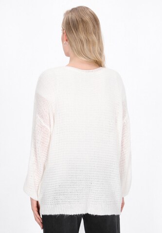 DreiMaster Vintage - Cárdigan en blanco