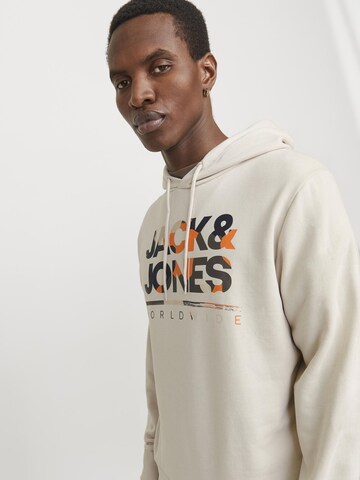 JACK & JONES Sweatshirt i grå
