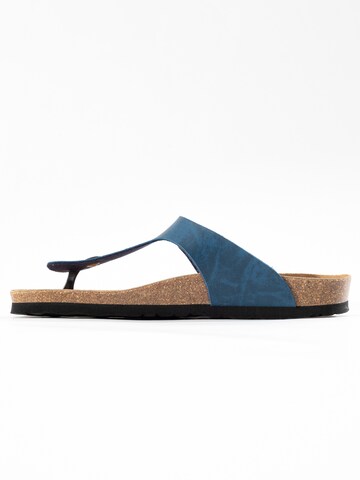 Bayton - Sandalias de dedo 'Mercure' en azul