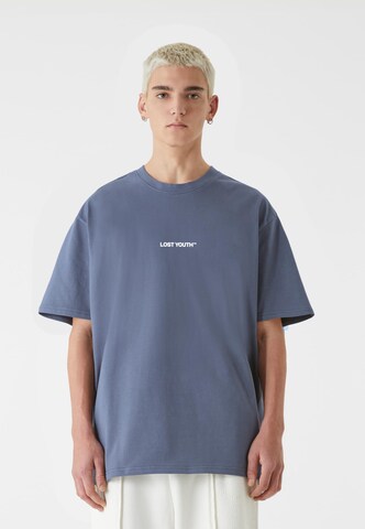 Lost Youth Shirt 'Chaos ' in Blue: front