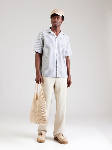 Les Deux - Ajuste regular Camisa en azul