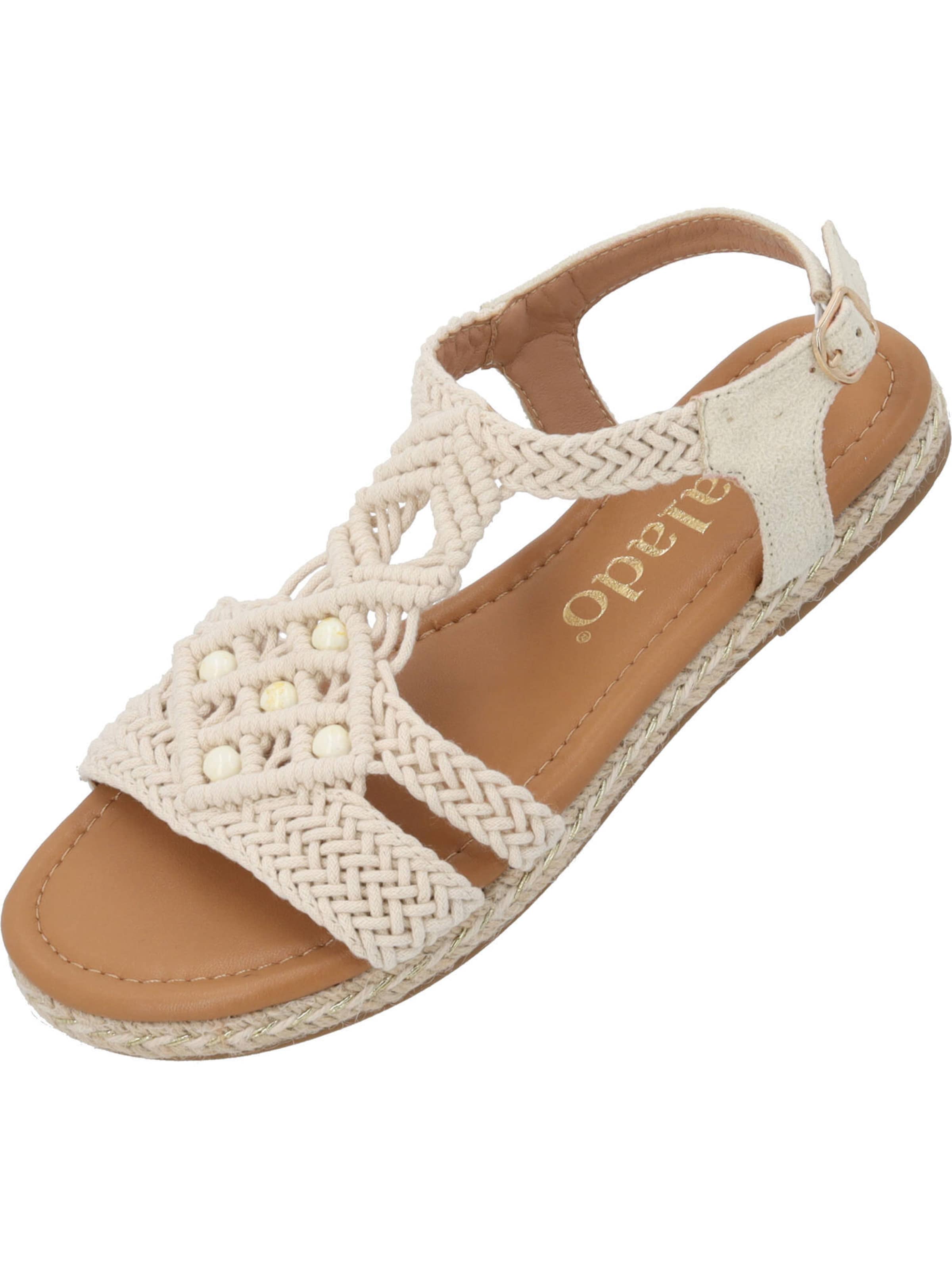 Sandales à lanières 'Balhice' Palado en beige : devant