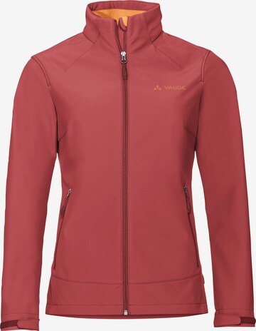 VAUDE Functionele jas 'Cyclone VI' in Rood: voorkant