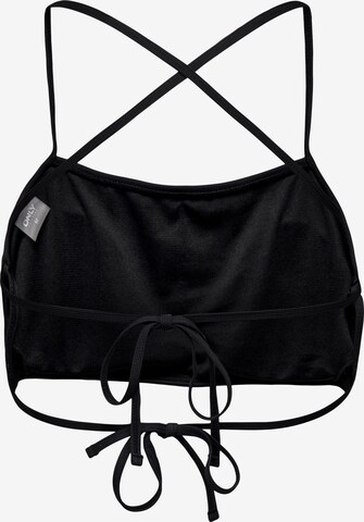 ONLY - Bustier Top de bikini 'SELMA' en negro
