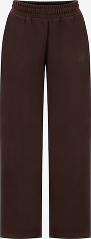 Pantalon Smilodox en marron : devant