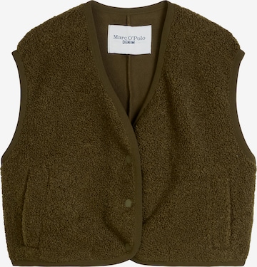 Marc O'Polo DENIM Weste in Grün: Vorderseite