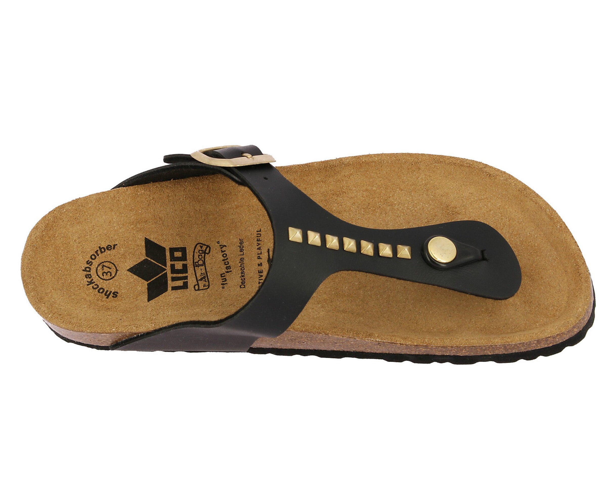 LICO Zehentrenner 'Bioline' in Schwarz