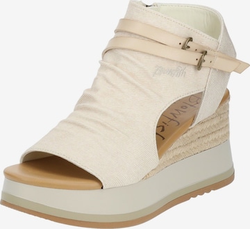 Blowfish Malibu Sandaal in Beige: voorkant