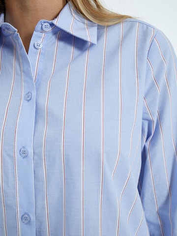 minus Blouse 'Liora' in Blauw