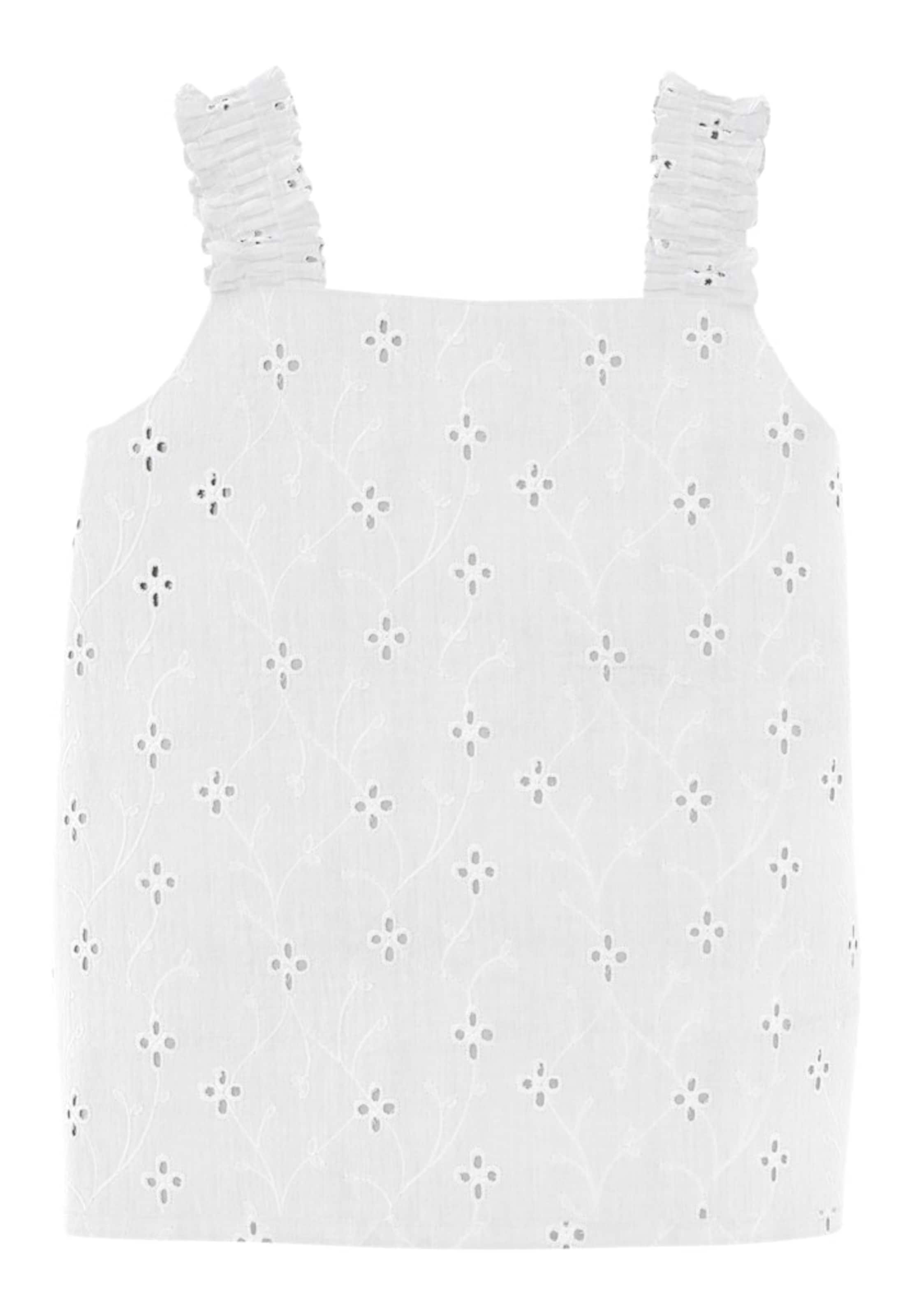 NAME IT Top 'NKFVioleta' | bela barva: sprednja stran