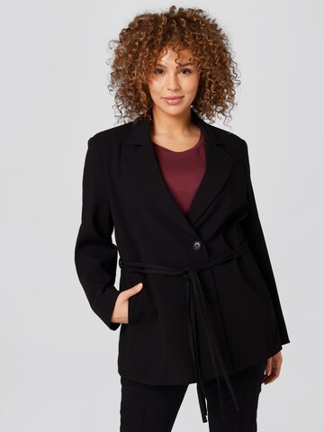 Blazer 'Ria' Guido Maria Kretschmer Curvy en noir : devant