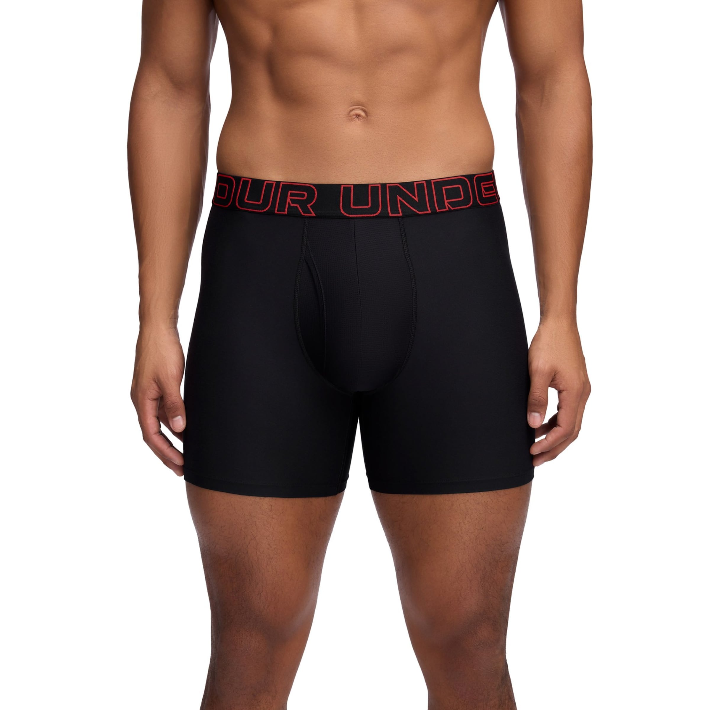 UNDER ARMOUR Athletic Underwear in Black: front