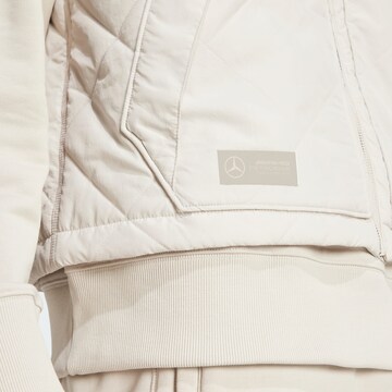 Gilet de sport 'Mercedes - AMG Petronas Formula  One' ADIDAS PERFORMANCE en beige