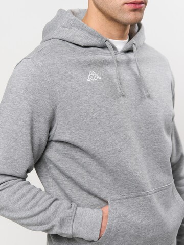 KAPPA Bluzka sportowa 'KMLogo Cuneo' w kolorze szary