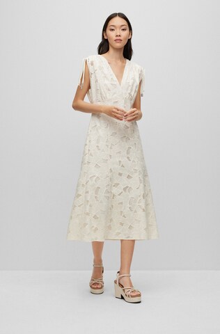 BOSS Kleid 'Dipata' in Weiß