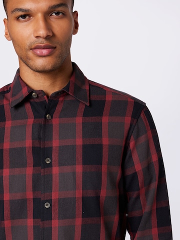 Chemise 'TEX' Only & Sons en rouge