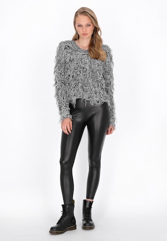 Pull-over 'Young Fashion' myMo ROCKS en noir