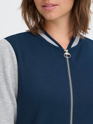 Veste de survêtement ' OXONANA SWEAT JACKET ' Oxmo en bleu