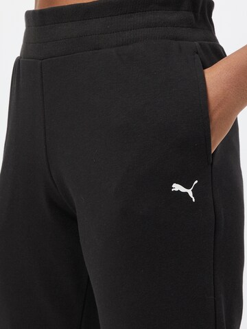 Tapered Pantaloni sport 'ESSENTIAL' de la PUMA pe negru