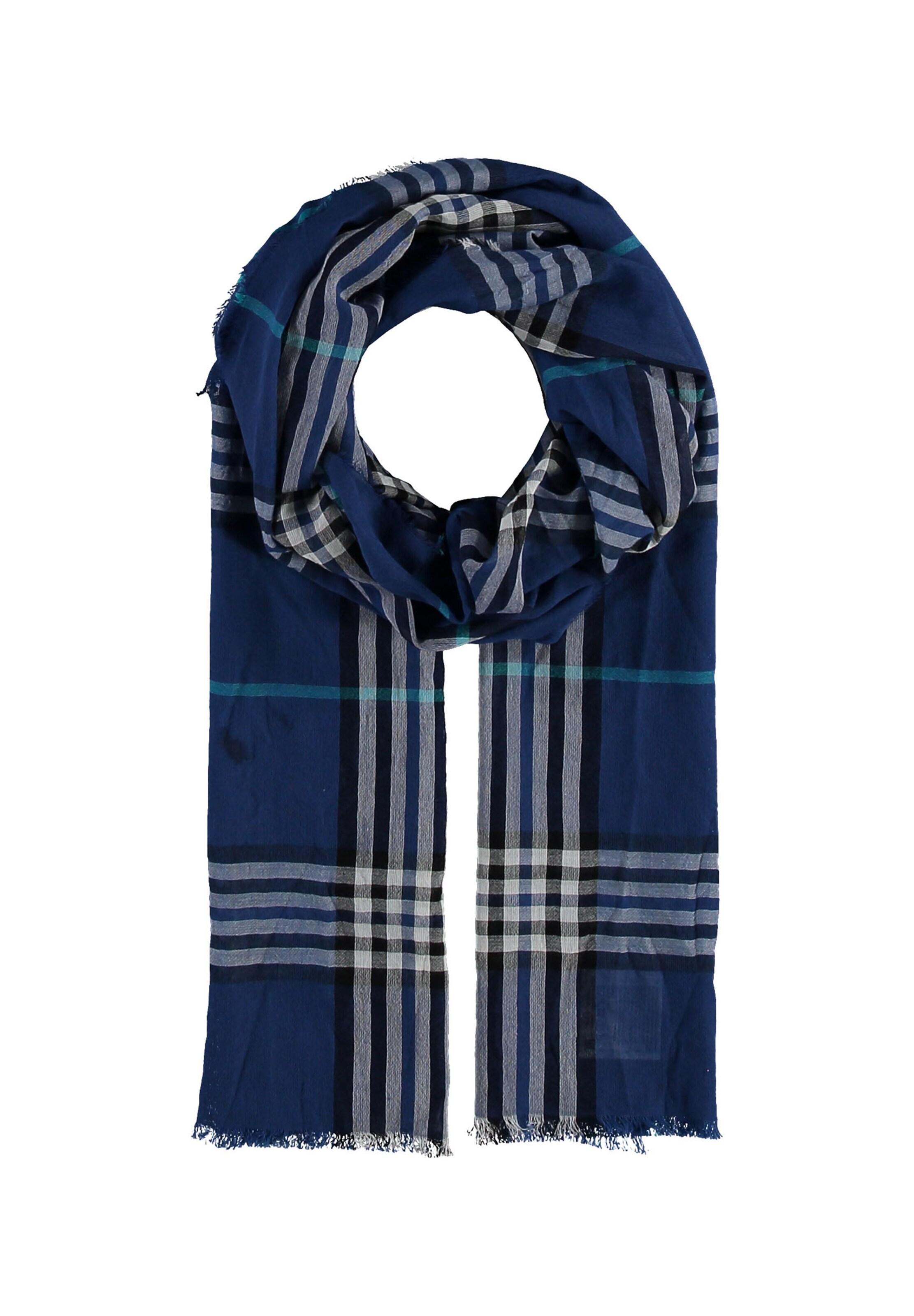Giorgio Rimaldi Scarf in Blue: front