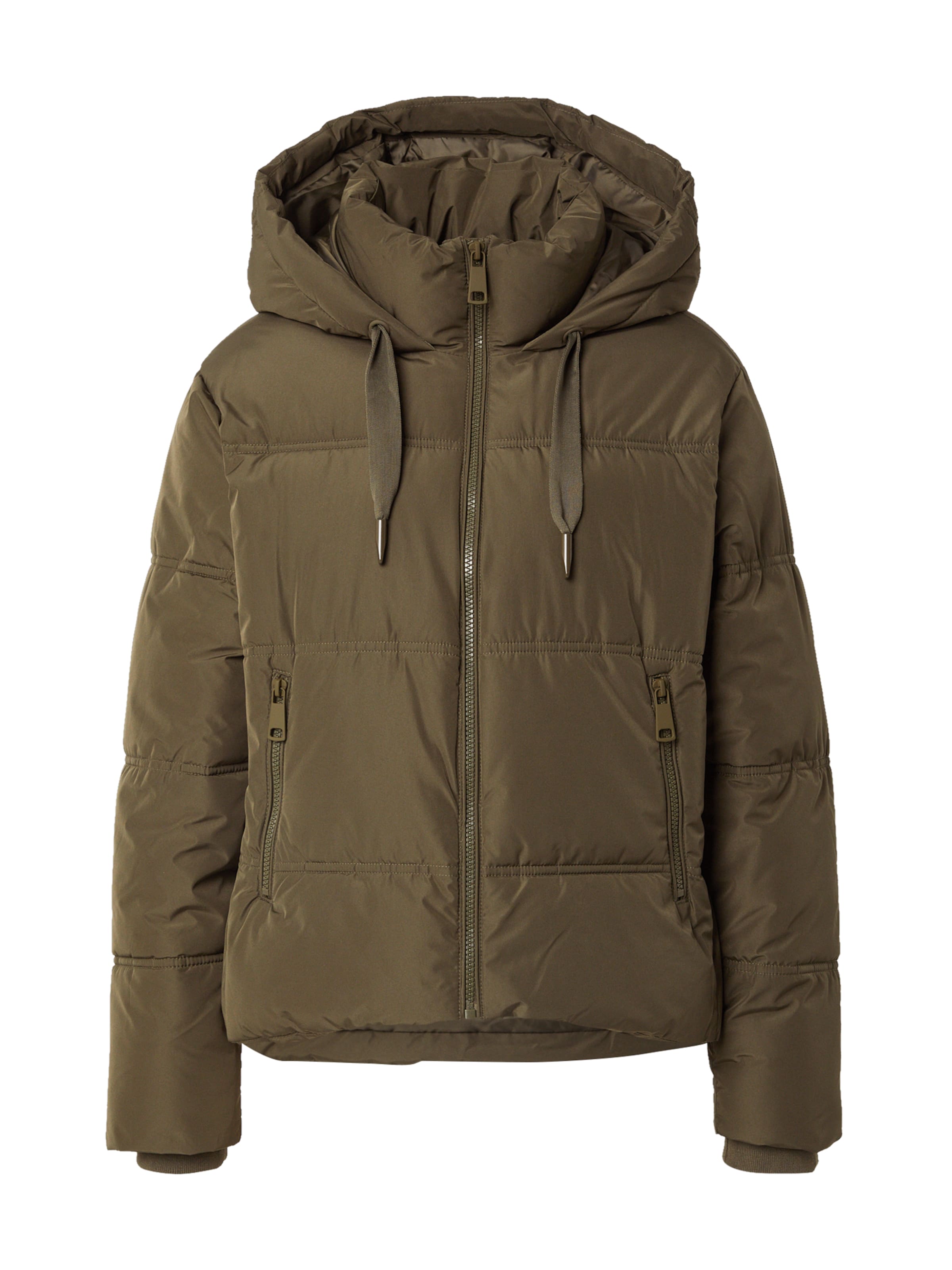 VERO MODA Zimní bunda – zelená: přední strana