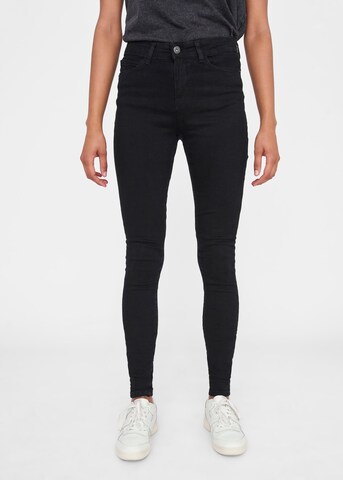 Skinny Jeans di Noisy may in nero: frontale