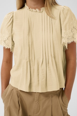 SAINT TROPEZ Bluse 'Prudence' i beige