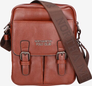 Northampton Polo Club Crossbody Bag in Brown: front