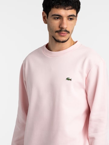 LACOSTE Sweatshirt in Pink