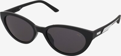 PUMA Sonnenbrille 'PU0386S' in schwarz / weiß, Produktansicht