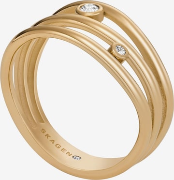 SKAGEN Ring in Gold: front