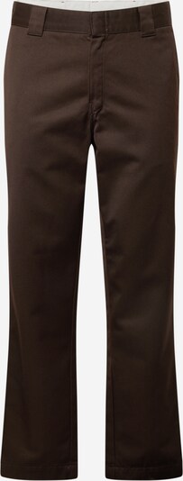 Carhartt WIP Pantalon chino 'Master' en brun foncé / jaune d'or / blanc, Vue avec produit